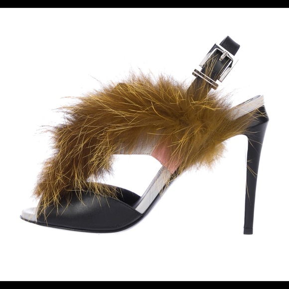 Fendi Bugs Fur Monster Sandals - Picture 14 of 14